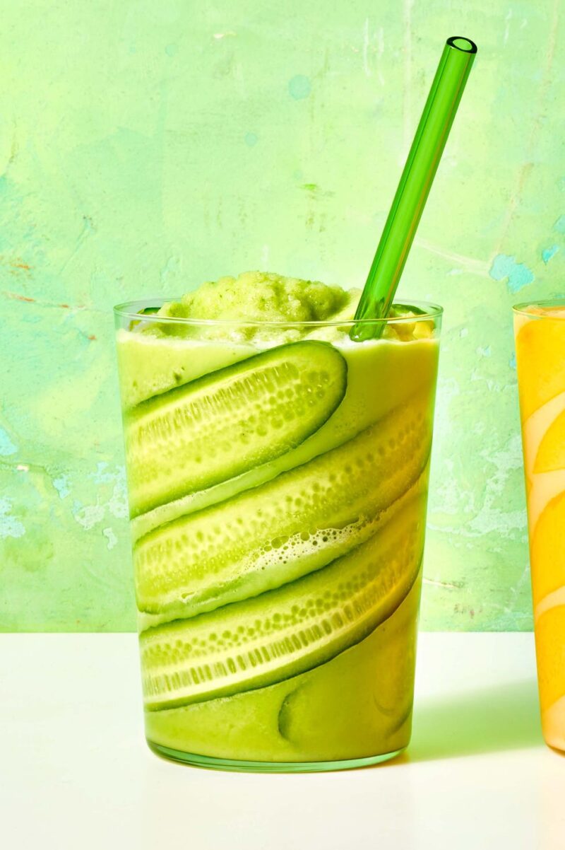 Creamy Pineapple Cucumber Smoothie
