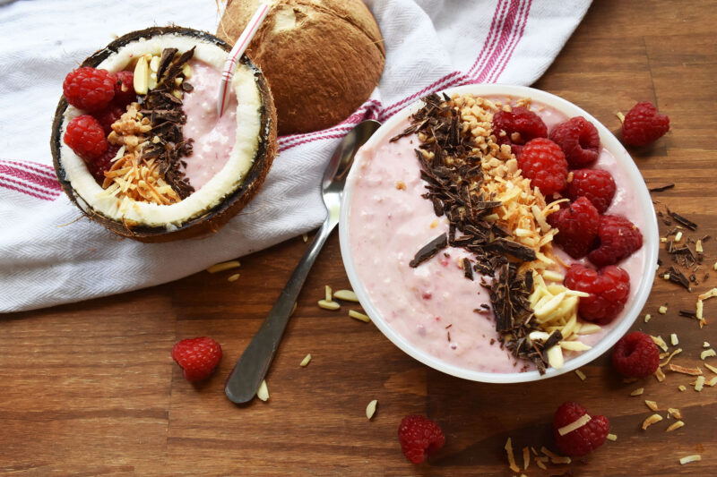 Coconut Raspberry Smoothie - Image 5