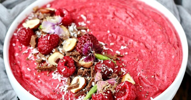 Coconut Raspberry Smoothie - Image 4