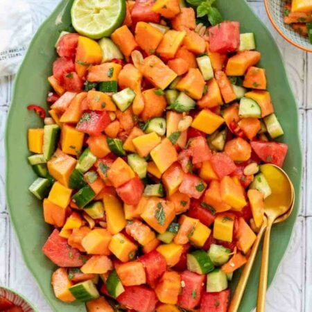 Papaya Mango Bliss Salad